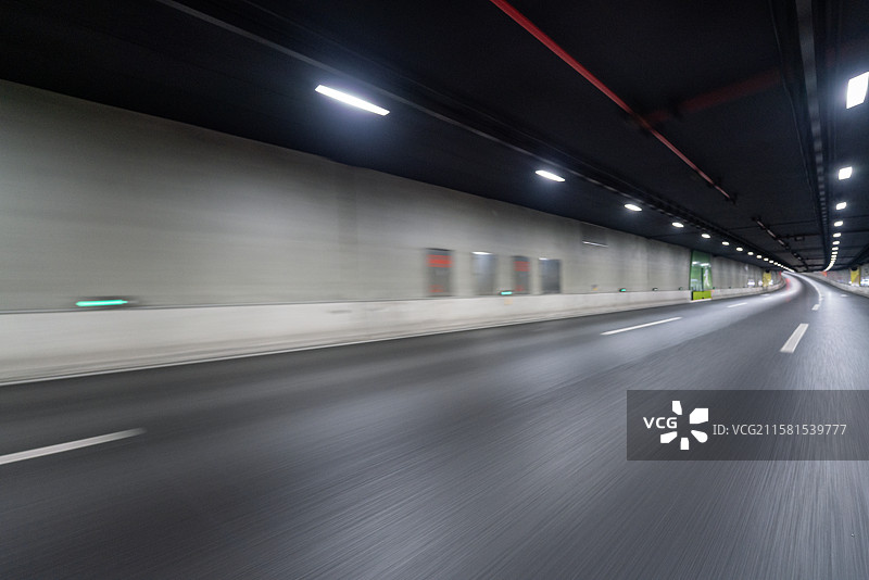 城市隧道道路-汽车广告背景图图片素材