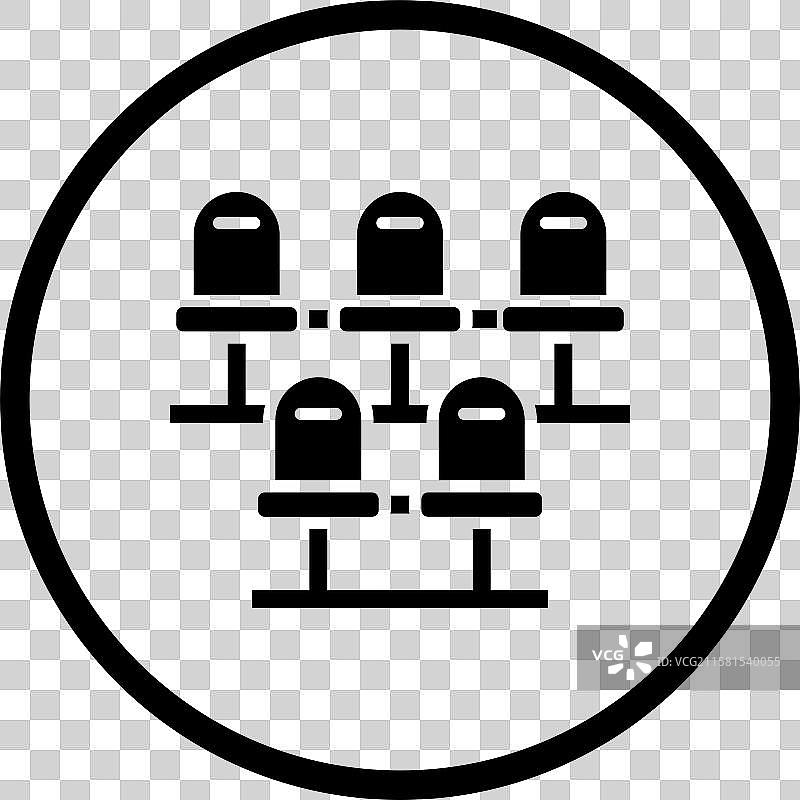 候诊室图标设计图片素材