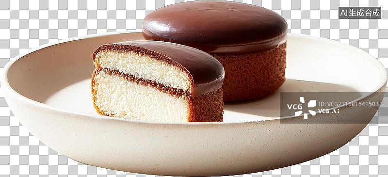 【AI数字艺术】巧克力蛋糕图片素材