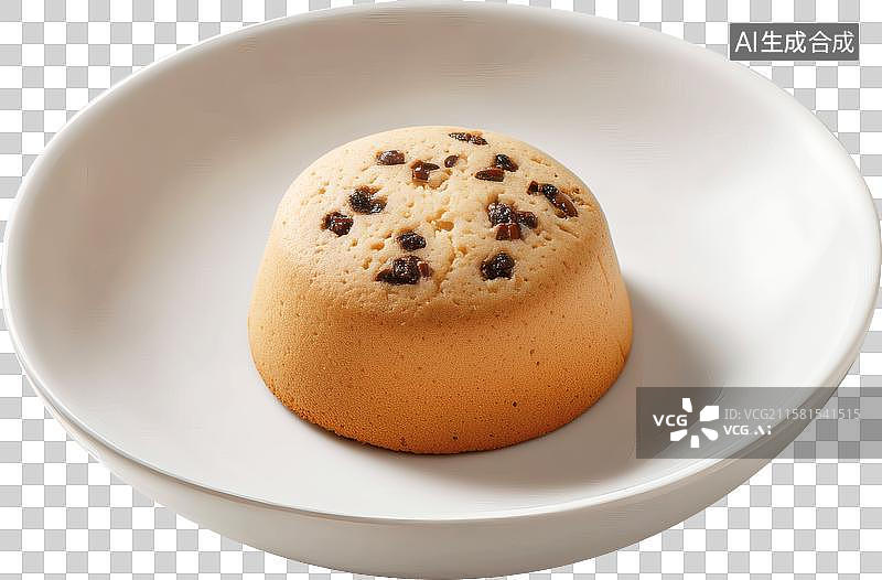 【AI数字艺术】葡萄干蛋糕图片素材