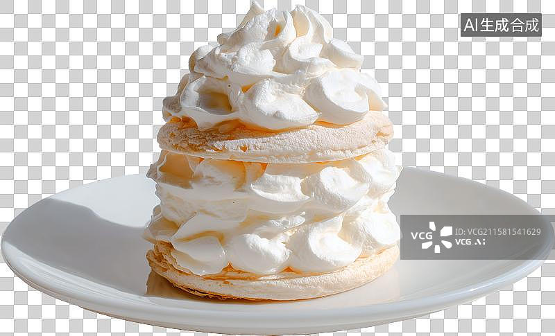 【AI数字艺术】奶油蛋糕图片素材