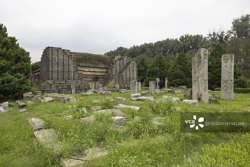 北京圆明园西洋楼遗址图片素材