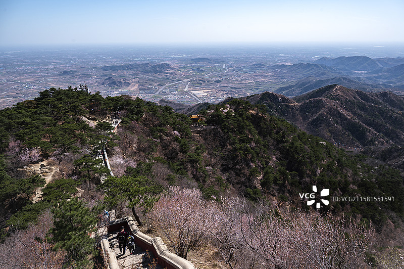 天津盘山风景名胜区，京东第一山图片素材