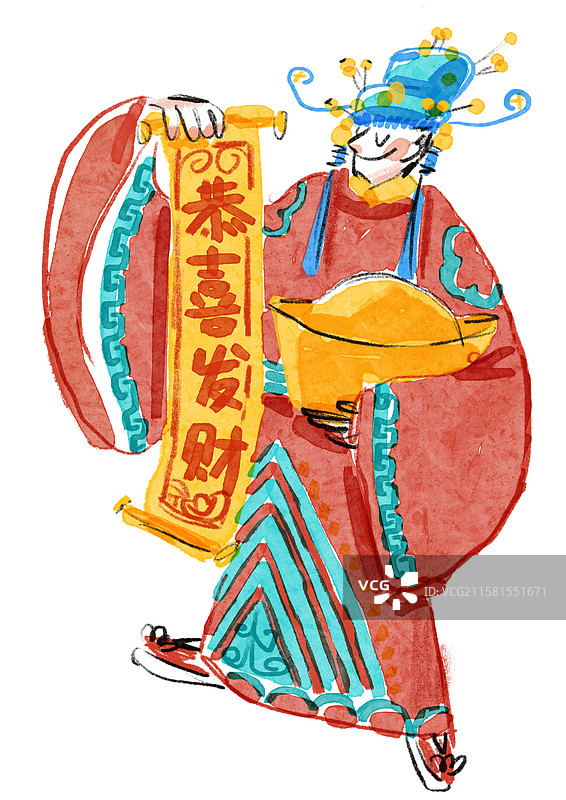 财神爷图片素材
