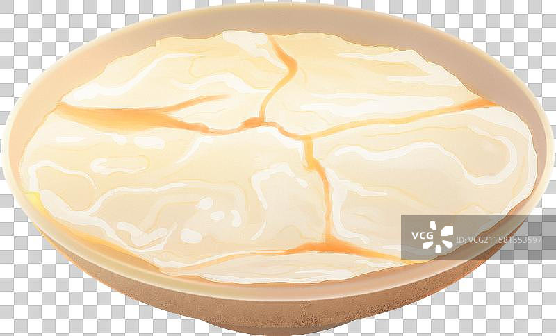 免扣元素广式甜品一碗豆腐花图片素材