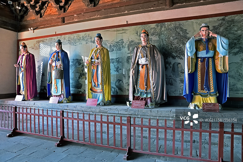 河北省邢台市内丘县扁鹊庙图片素材