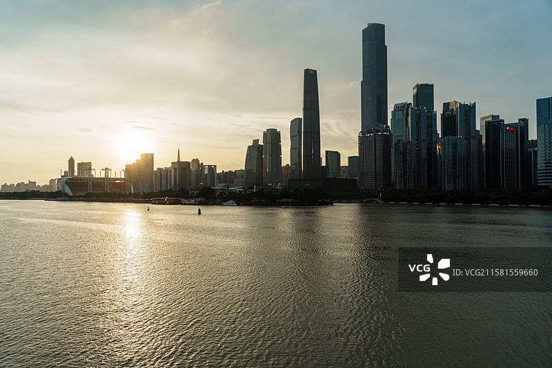 广州城市风光图片素材