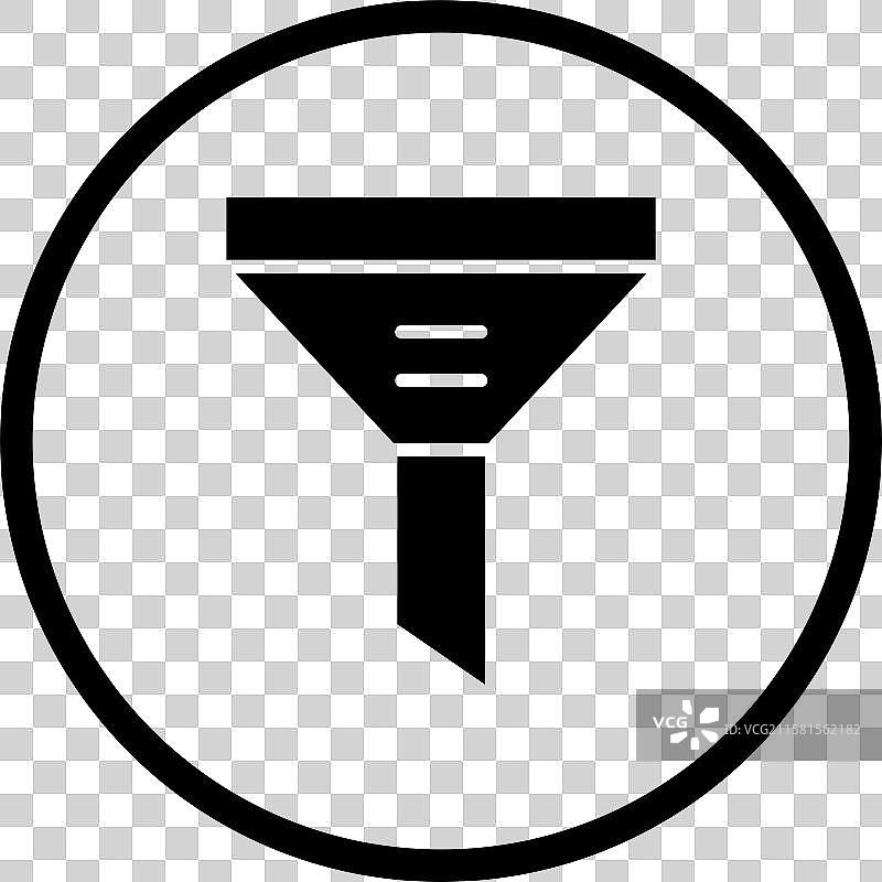 漏斗图标设计图片素材