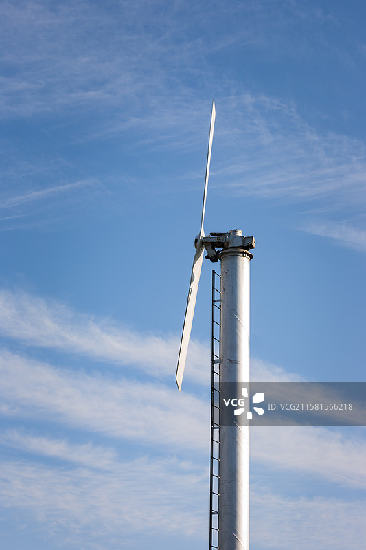 风力发电机，美国，农业用风力发电机，雅基马，美国图片素材