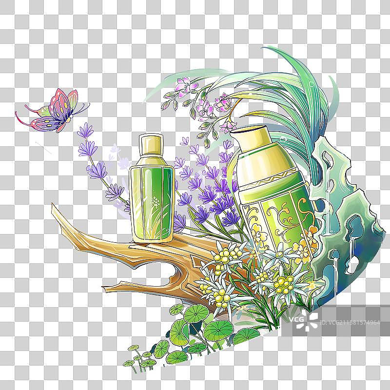 护肤品图片素材