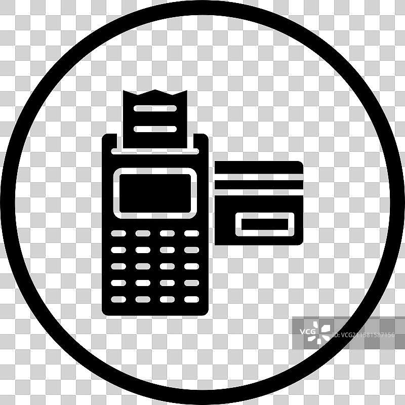 信用卡机图标设计图片素材