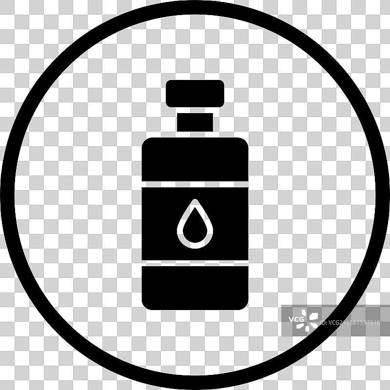 墨水盒图标设计图片素材