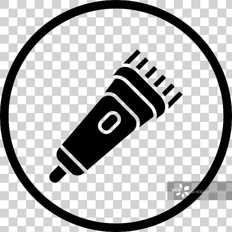 理发器图标设计图片素材