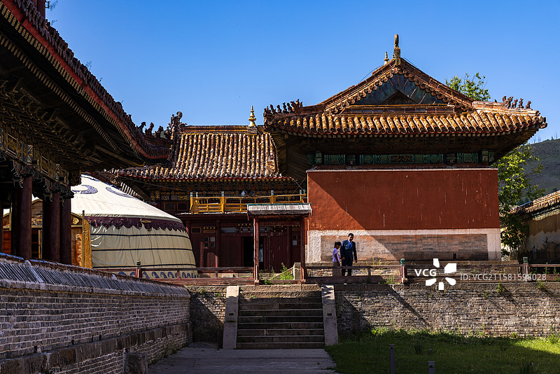 蒙古-庆宁寺图片素材