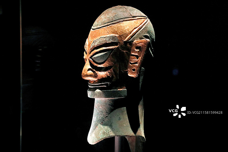 三星堆博物馆文物 特写图片素材