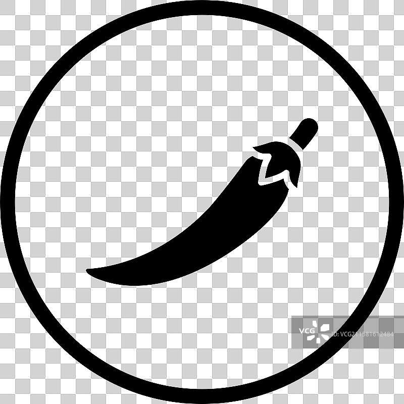 辣椒图标设计图片素材
