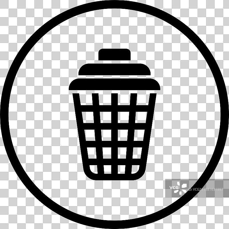 洗衣篮图标设计图片素材