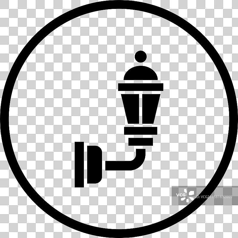 壁灯图标设计图片素材