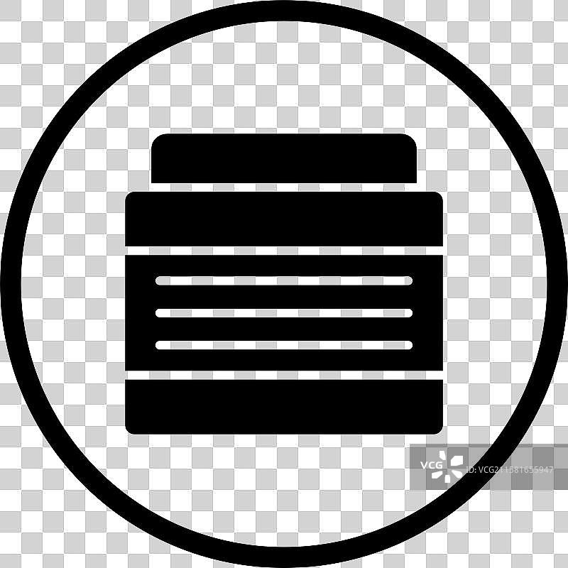 身体磨砂膏图标设计图片素材