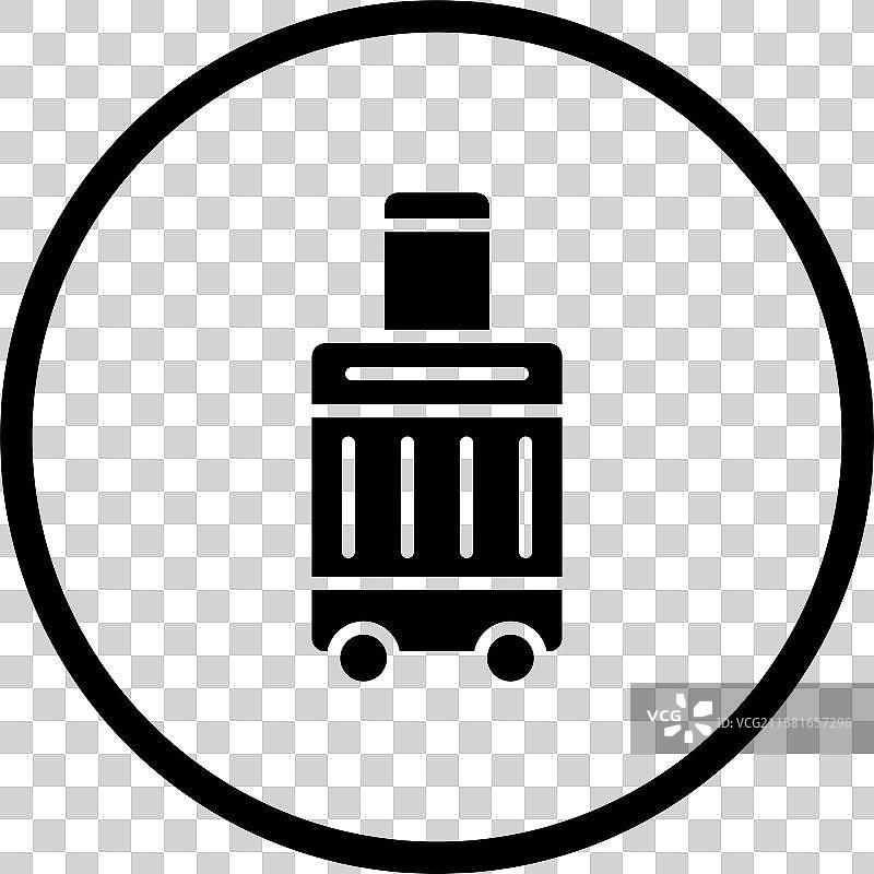 行李图标设计图片素材