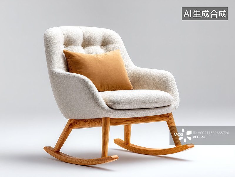 【AI数字艺术】一把舒适的摇椅图片素材