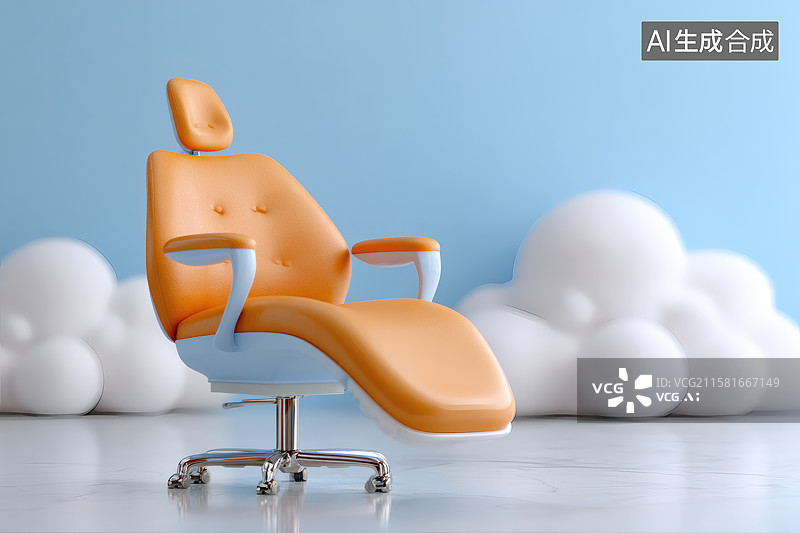 【AI数字艺术】一个舒适的办公座椅图片素材