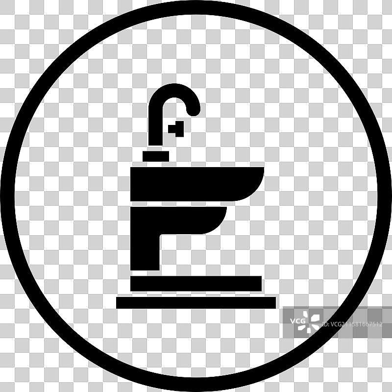 坐浴盆图标设计图片素材