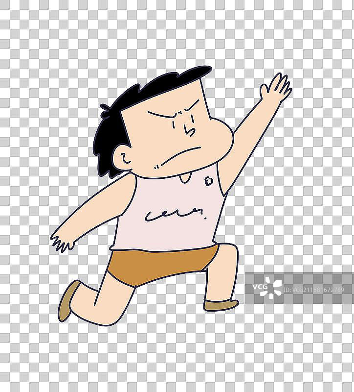 伸手阻拦的人物图片素材