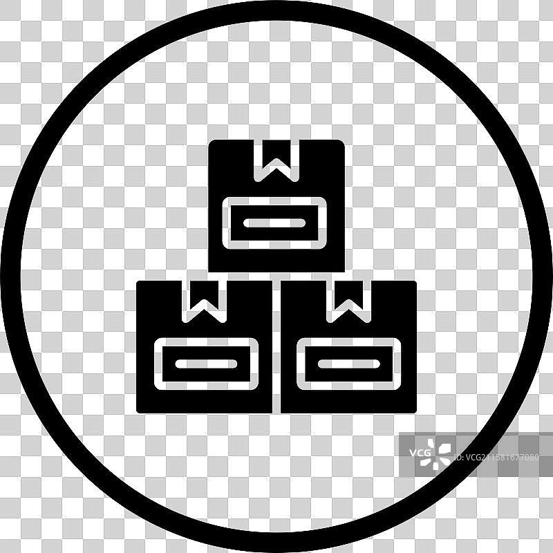 盒子图标设计图片素材