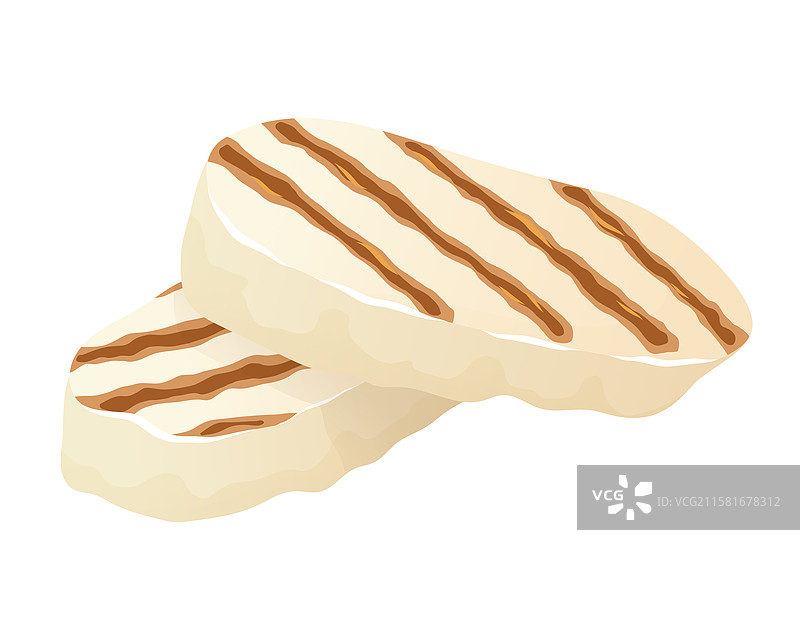 炸哈罗米奶酪片 有机农场食品图片素材