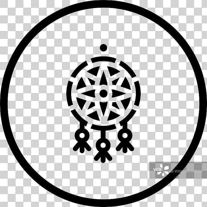 梦捕手图标设计图片素材