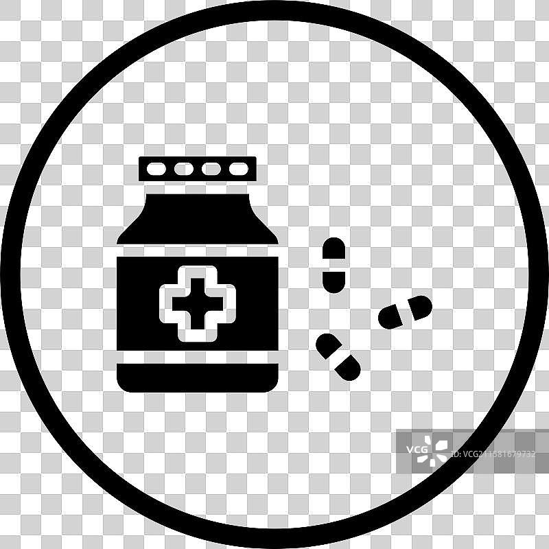 安眠药图标设计图片素材