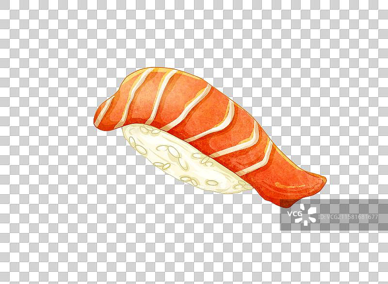 手绘美食插画寿司图片素材