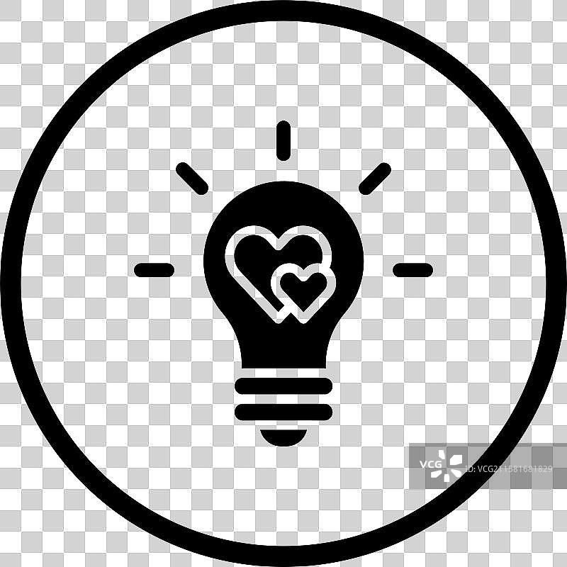 灯泡图标设计图片素材