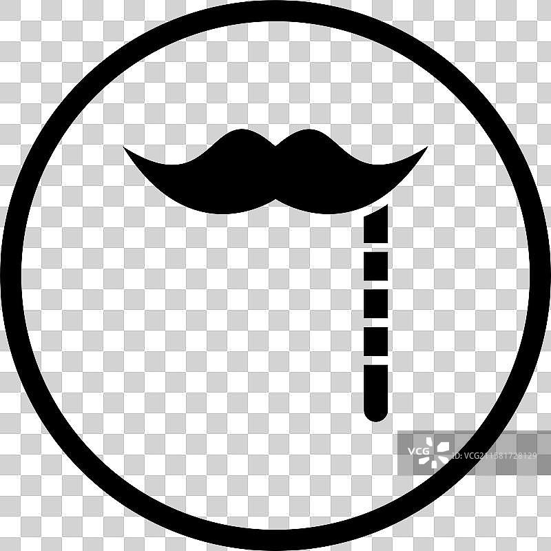 胡子图标设计图片素材