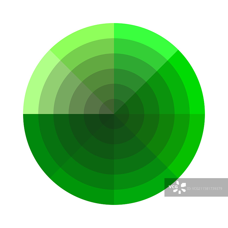 自然灵感的绿色调色板，清新宜人图片素材