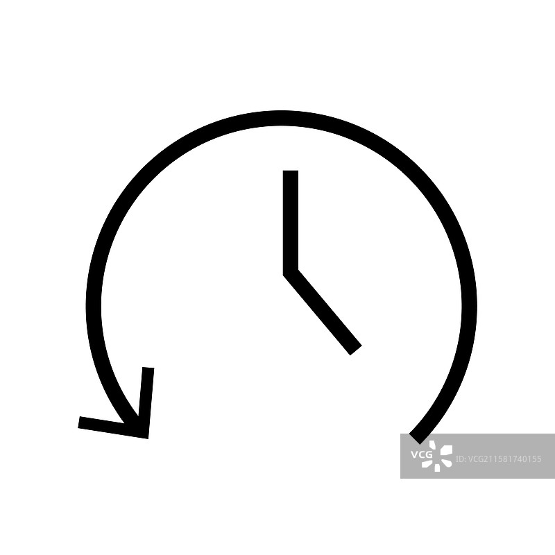 历史图标 历史时钟图标图片素材