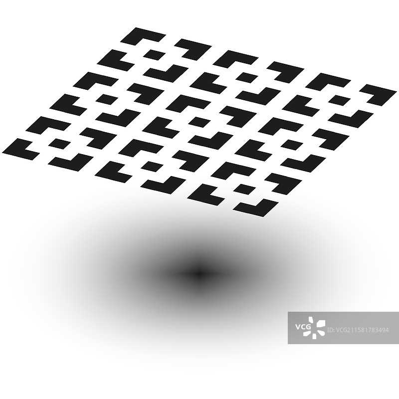 抽象像素图案几何数字设计图片素材