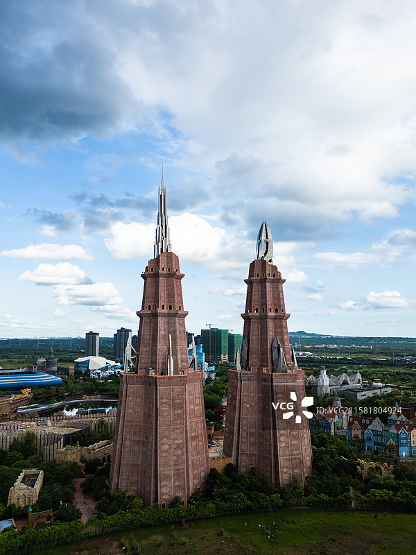 海口环球100公园图片素材