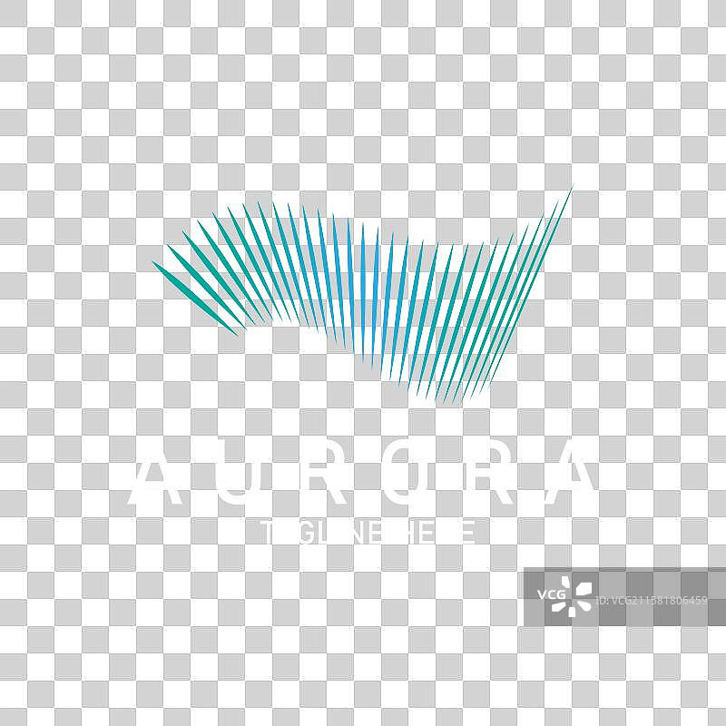 极光标志光天文设计图片素材