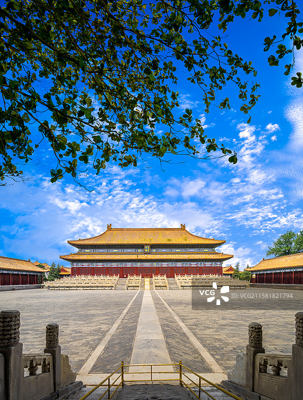 故宫太庙北京劳动人民文化宫皇家祖庙图片素材