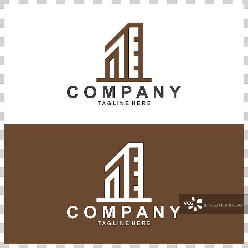 城市建筑标志 房屋标志 矢量设计图片素材