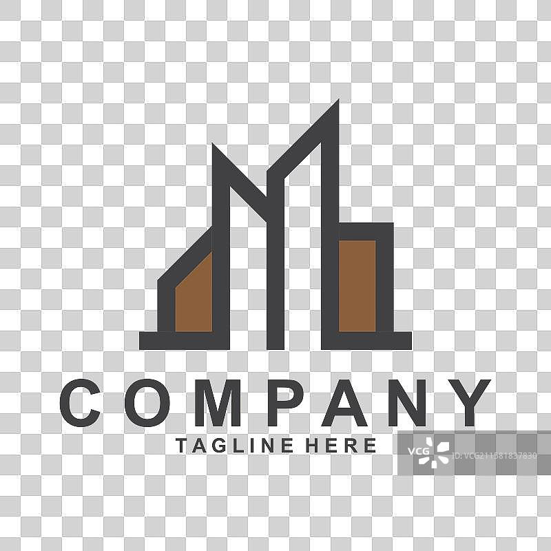 城市建筑标志 房屋标志 矢量设计图片素材