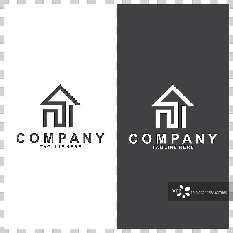 城市建筑标志 房屋标志 矢量设计图片素材