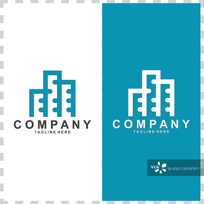 城市建筑标志 房屋标志 矢量设计图片素材