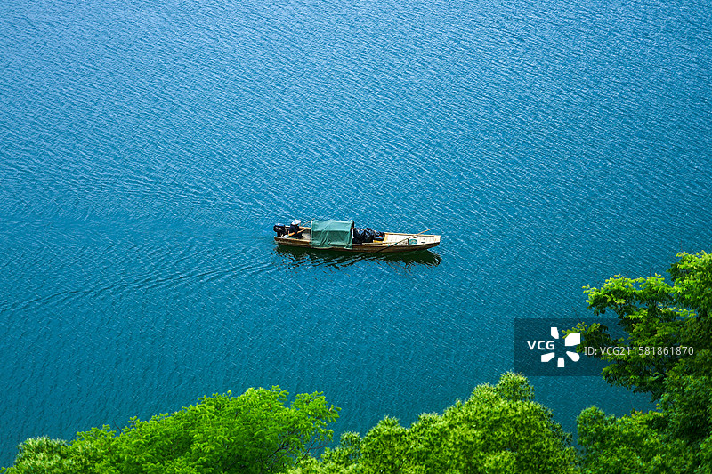 千岛湖游船图片素材