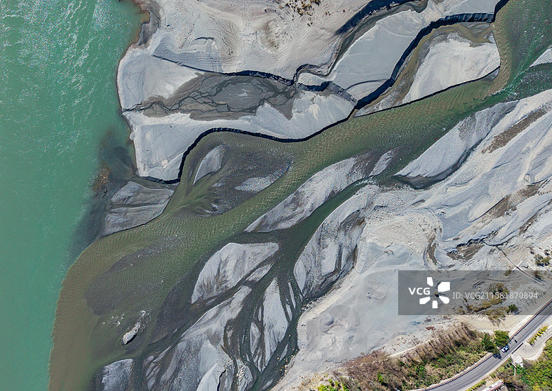 云南虎跳峡金沙江河流景观图片素材