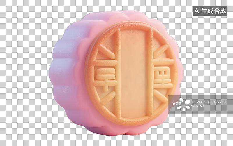 【AI数字艺术】中秋节美食烘烤月饼传统小吃节日习俗新国风中式氛围场景设计素材免扣元素3D三维立体卡通花纹LOGO留白图片素材