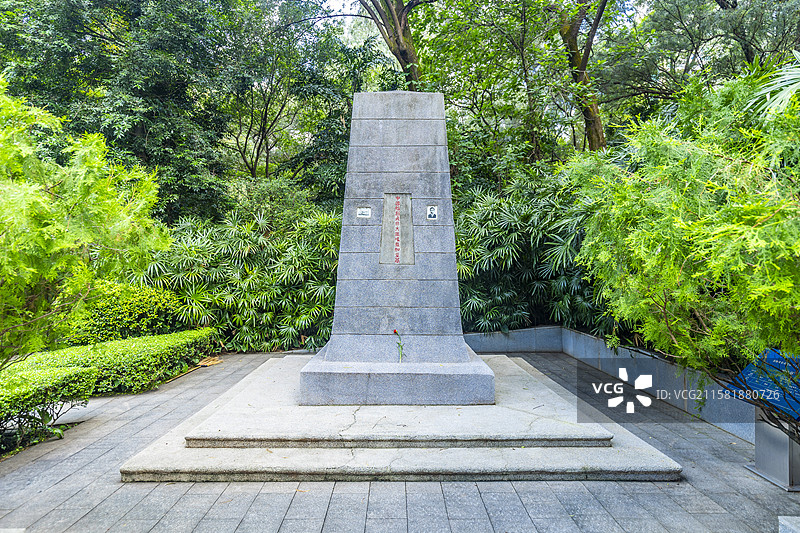 广州黄花岗冯如墓图片素材