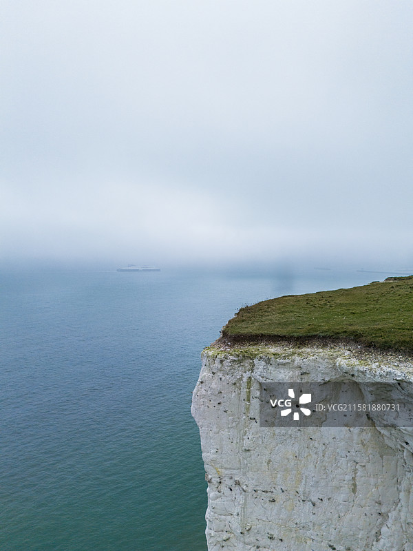 英国多佛白崖景观图片素材